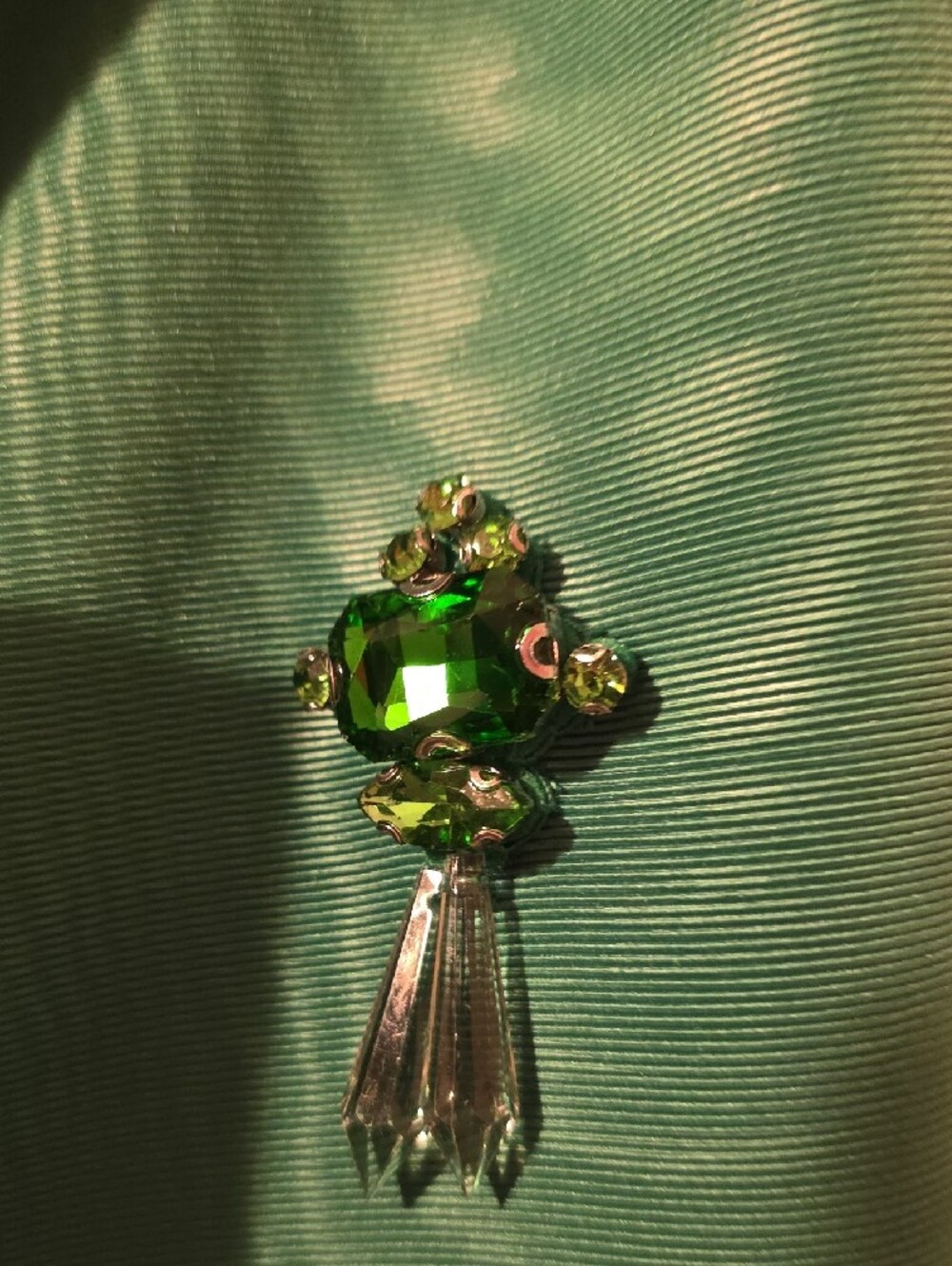 ANTONIO MELANI Green Embellished Square-Neck Mini Dress - Picture 11 of 16